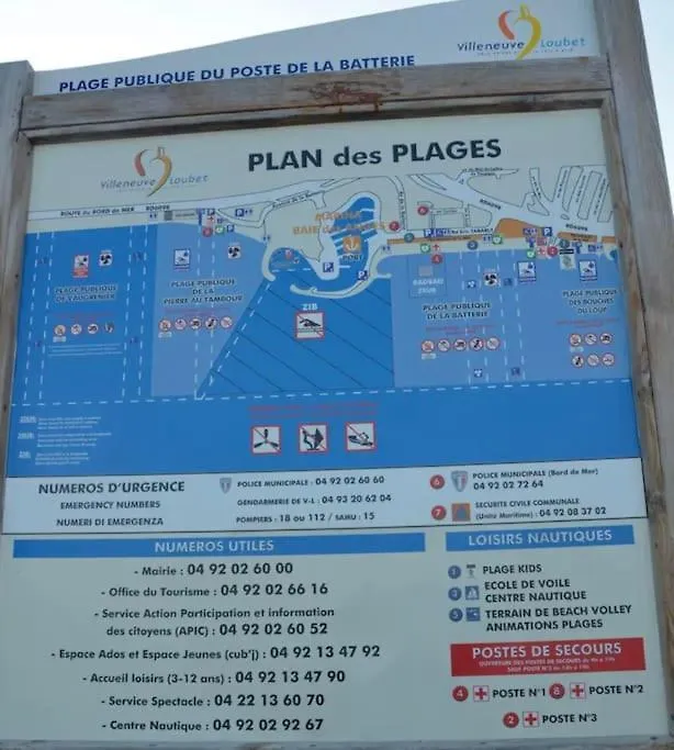 Studio A 2 Pas De La Plage Villeneuve-Loubet